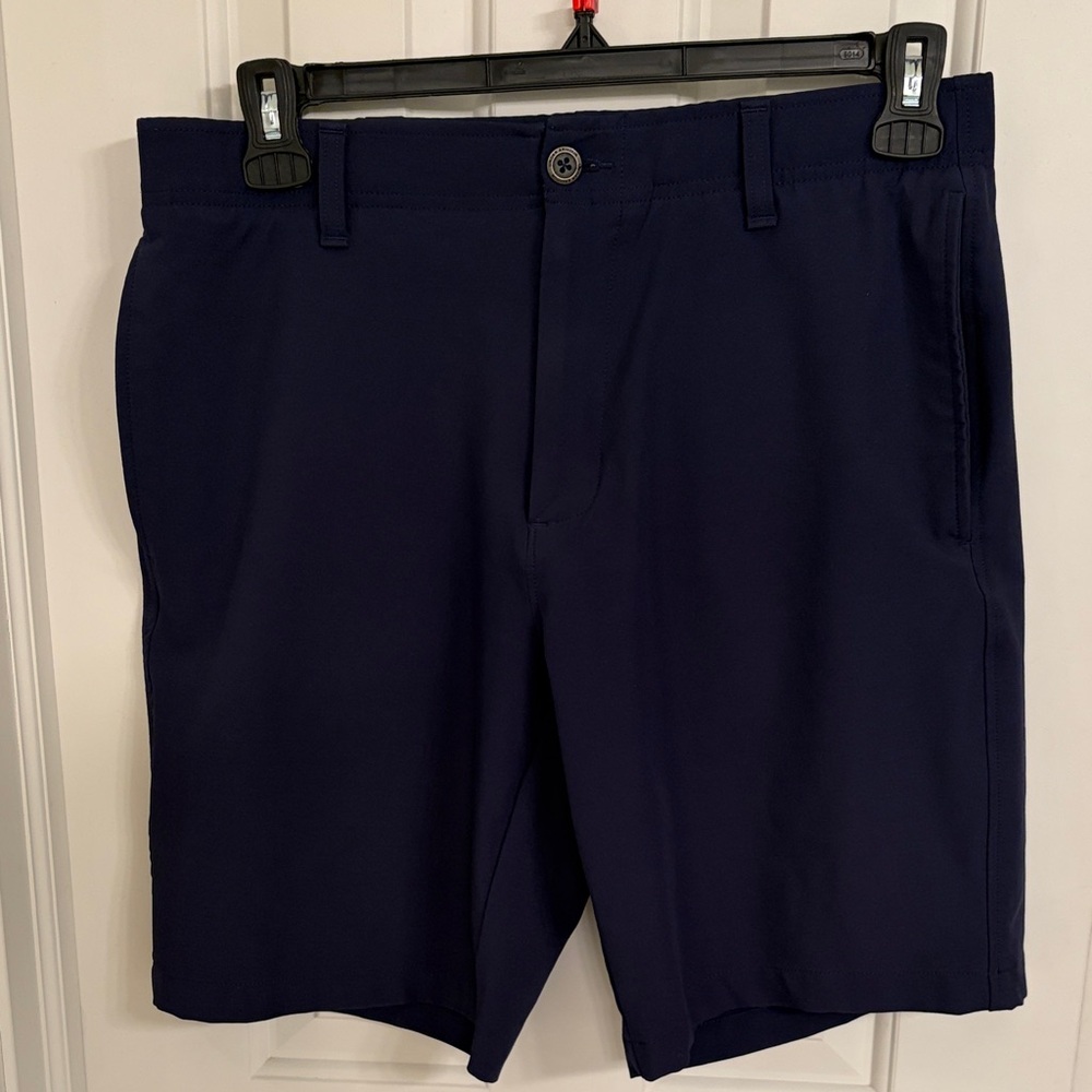 Under Armour Dark Blue Golf Shorts